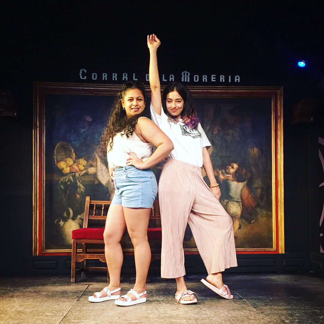 me and c at flamenco